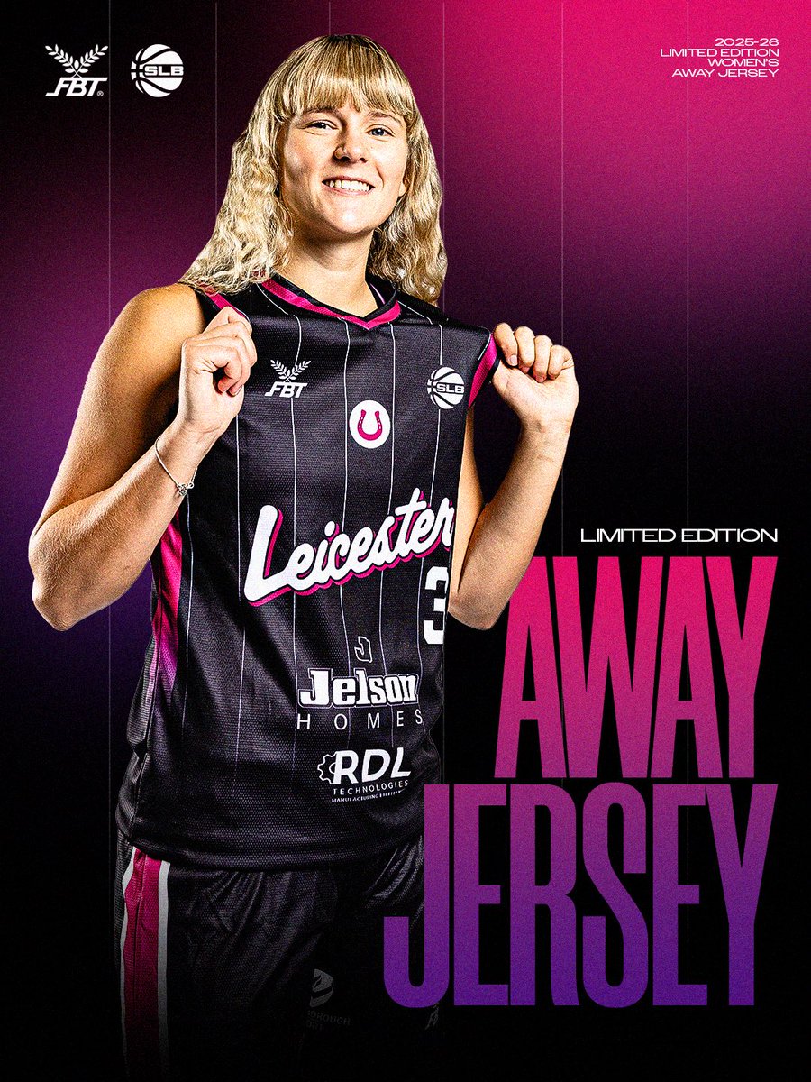 It’s here… and it’s Beatiful 🔥💗

<a href="/RidersWomen/">Leicester Riders</a> X @FBTEurope