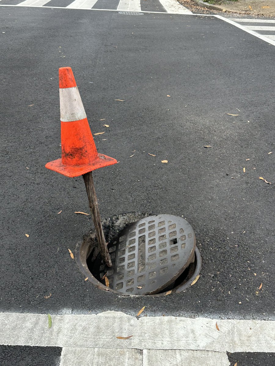 Good morning <a href="/311DCgov/">DC311</a> can you please send someone out to repair the manhole cover at 46th and Fessenden St NW (again, 4th time in a week). The housing/rim it sits in needs to be repaired or this will keep happening. <a href="/DDOTDC/">DDOT DC</a> <a href="/dcwater/">DC Water</a> <a href="/DCDPW/">DC Department of Public Works</a> Thank you!