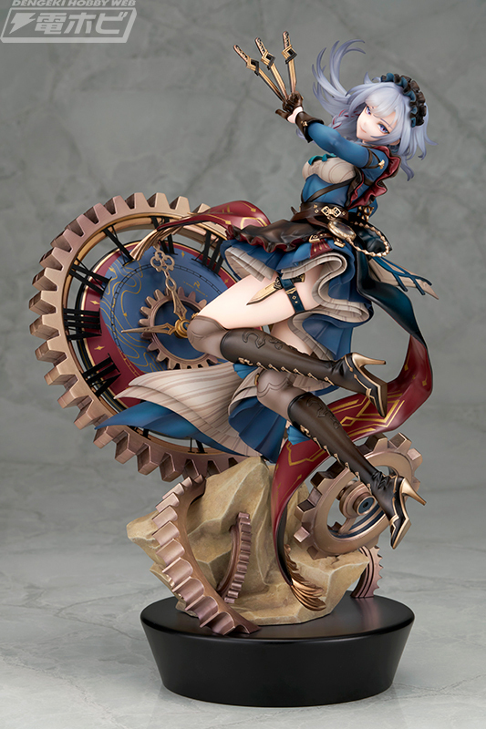 hobby_magazine's tweet photo. 【今日の話題】『#東方Project』十六夜 咲夜が躍動感あふれる姿で #アルター から1/8スケールフィギュア化！REEH氏の描き下ろしイラストを丁寧に再現！

https://t.co/cqlCf7TQUc

#REEH https://t.co/As6Rjl6JQh