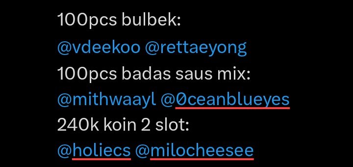 Asrlputt___'s tweet image. Pemenang Giveaway! 
Terimakasih telah ikut GA dan ramaikan yaaa, yang tidak menang jangan berkecil hati~ 

Ayo guys wa kakak ini buat ambil hadiahnya @bubibucat 

@vdeekoo @rettaeyong @mithwaayl @0ceanblueyes @holiecs @milocheesee 
Batas ambil jam 7/9 pagi besokk