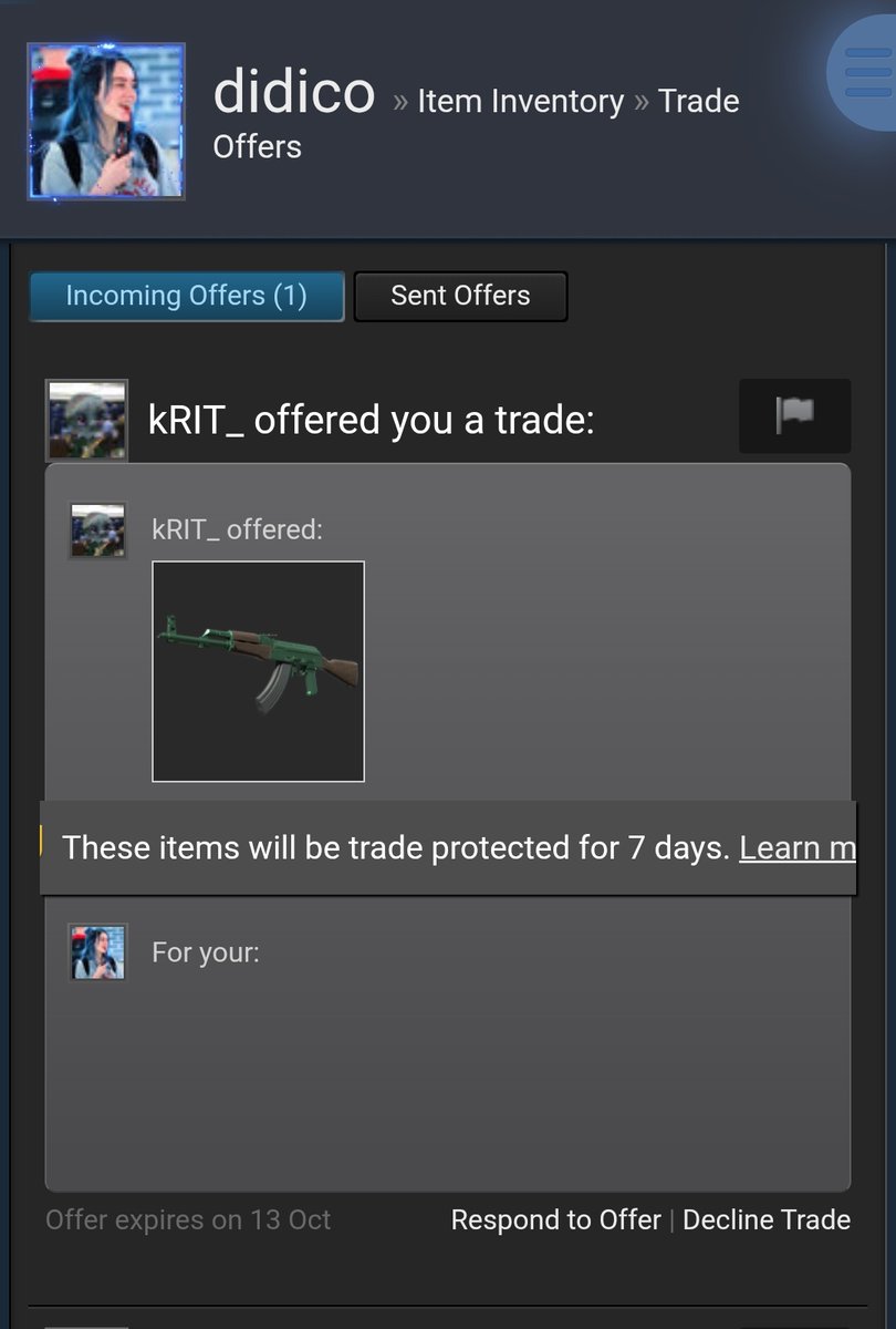didicofps1's tweet image. Thank you bro @krit_CS2 , legit giveway ❤️❤️