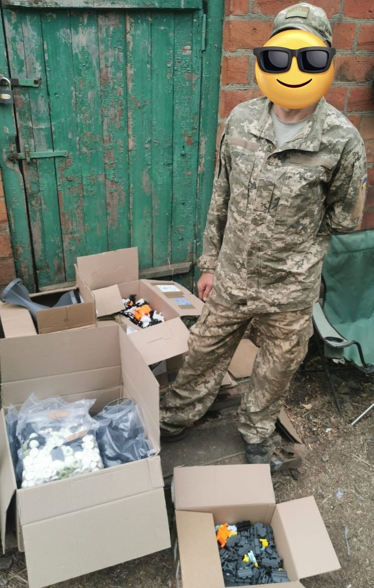 21vetal01's tweet photo. More parcels with 3D products are already at the front with our defenders🇺🇦 Together to Victory🇺🇦
#UkraineRussiaWar #helpukraine #aidforukraine #3dprint https://t.co/QvrxyWO1z7