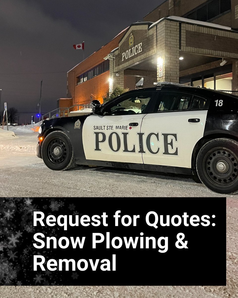 Sault Ste. Marie Police Service tweet media