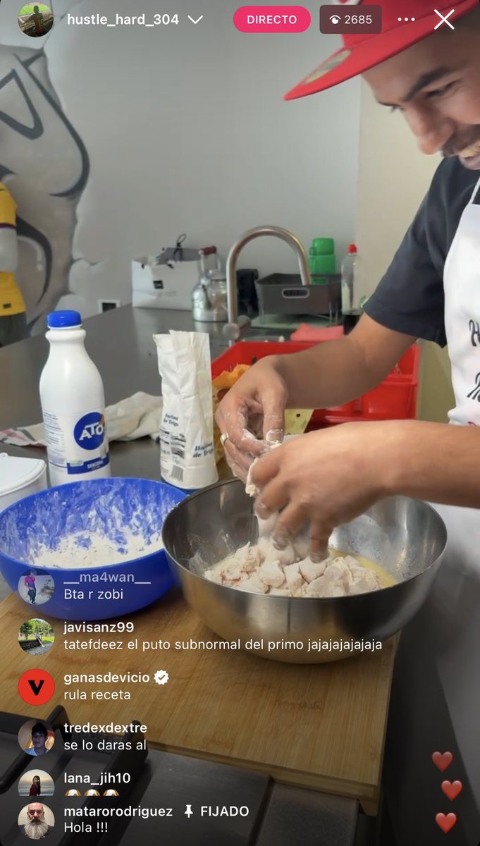 nuevo cocinero