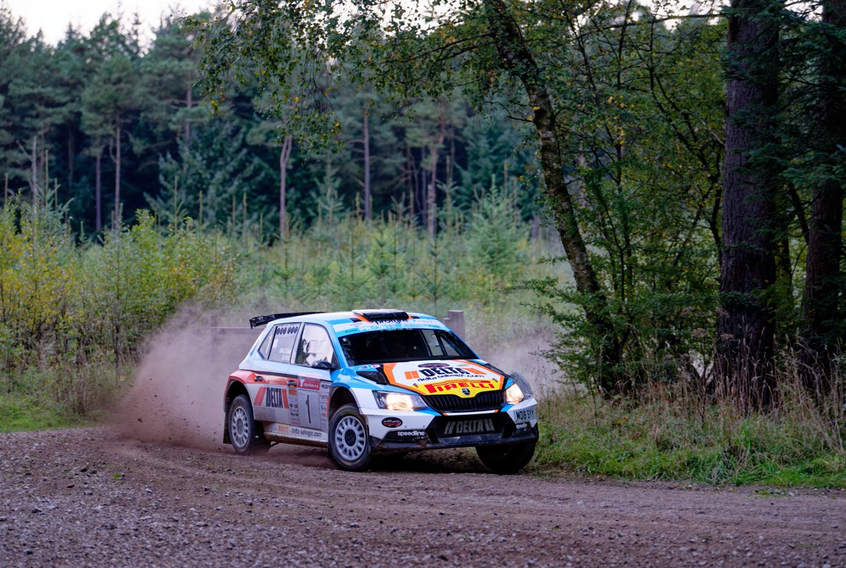 KF_MSport_Ins's tweet photo. Home run for Hirst 👊

Congratulations to Matthew Hirst &amp; Declan Dear for victory at Trackrod Rally Yorkshire, the latest round of the Kingfisher Motorsport English Rally Championship.

The Skoda Fabia Rally2 pairing took a convincing win, despite a roll in Dalby! 👏 https://t.co/MuTD0XFOmR