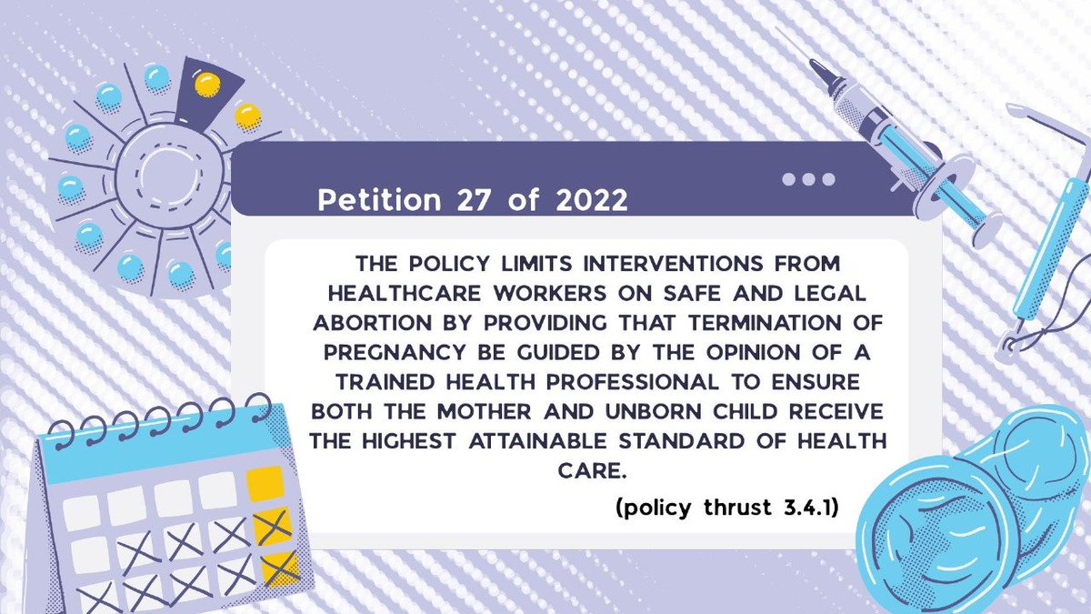 Policies must align with the constitution, not attempt to amend it through the backdoor. Limiting healthcare worker interventions in safe abortion care goes against Article 26(4).
#RejectRHPolicy #ZamaraVoices <a href="/Zamara_fdn/">Zamara Foundation</a> <a href="/KELINKenya/">KELIN</a>