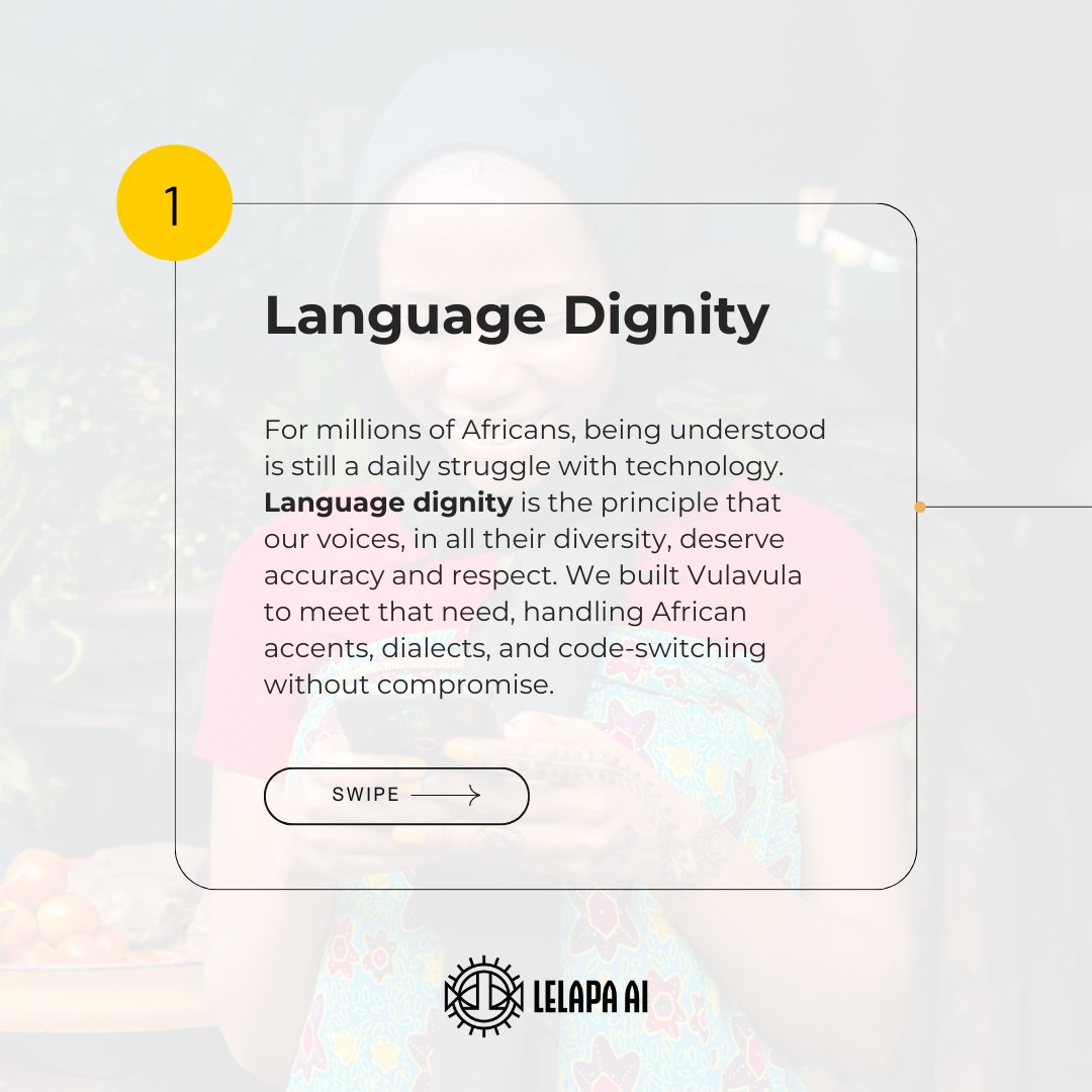 LelapaAI's tweet image. 2/

#AIForAfrica #G20 #AfricanAI #DataSovereignty #EthicalAI #DigitalInclusion #LelapaAI #AfricanLanguages
