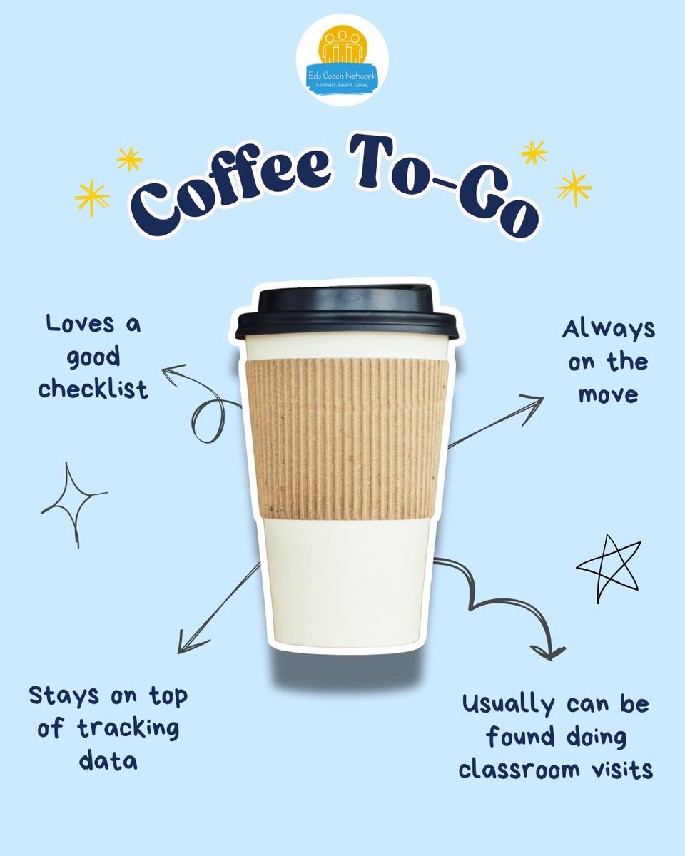EDUCoachNetwork's tweet image. It&apos;s National Coffee Day, so let&apos;s talk about what your coffee says about your coaching style 👀☕🍵🧋 Comment which drink order matches you best 🤎

#educoachnetwork #instructionalcoach #edtechcoach #educoach #edcoach #coachingstrategies  #nationalcoffeeday