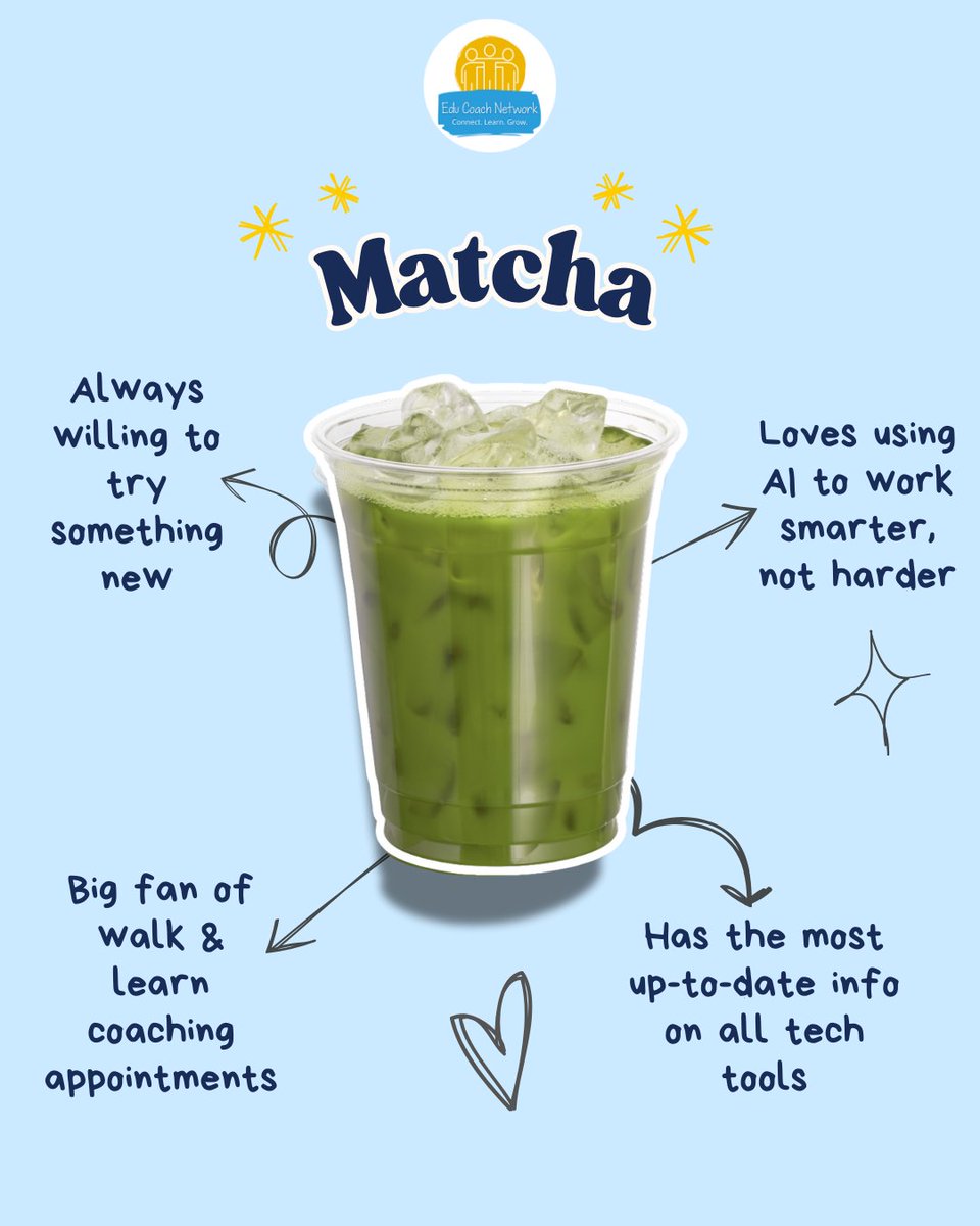 EDUCoachNetwork's tweet image. It&apos;s National Coffee Day, so let&apos;s talk about what your coffee says about your coaching style 👀☕🍵🧋 Comment which drink order matches you best 🤎

#educoachnetwork #instructionalcoach #edtechcoach #educoach #edcoach #coachingstrategies  #nationalcoffeeday