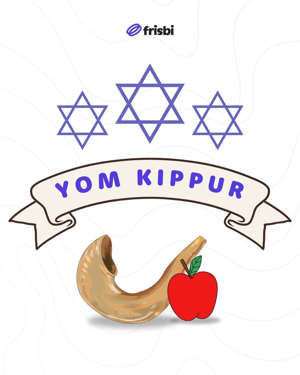 Wishing you peace, reflection, and renewal this Yom Kippur. May your day be filled with meaning and your year with blessings.
#YomKippur #DayOfAtonement #Reflection #Renewal #Frisbi