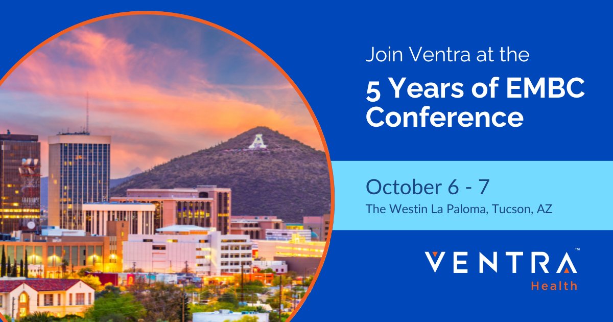 Let’s reflect and look ahead—join Ventra at the 5 Years of EMBC Conference in Tucson. Learn how we’re supporting Emergency Medicine practices with actionable revenue cycle management insights. Schedule 1-1 time with us: hubs.ly/Q03CzZ9_0
