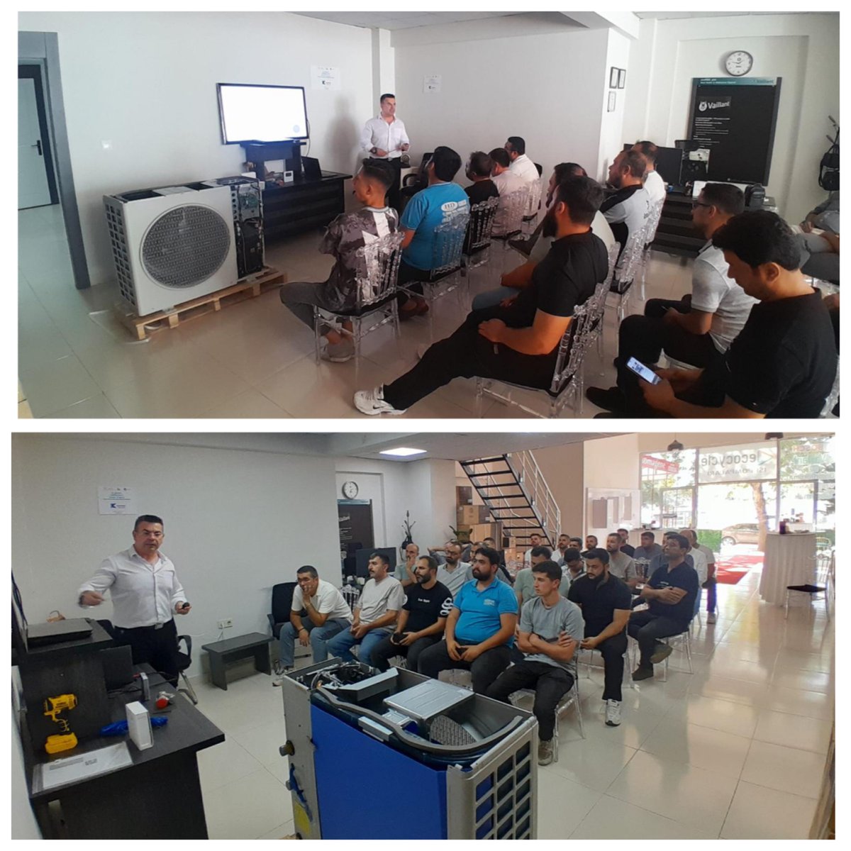 iklimlendirmeTv's tweet image. Rota Klima Isı Pompası Eğitimiyle Tüm Bölgelerde Yetkili Satıcılarıyla Biraraya Geliyor

Haberin devamı için:
iklimlendirme.tv/rota-klima-isi…

@RotaKlima #RotaKlima #İklimlendirmeTV #ısıpompası #eğitim #tasarruf