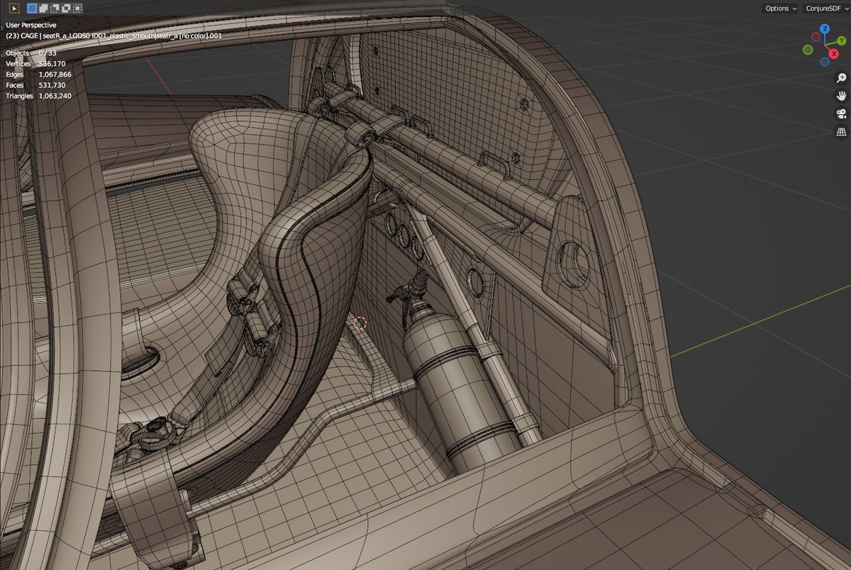 Martinvanek's tweet photo. P917_Custom. Wire first, Soul later. P917 cockpit WIP.๐ #Porsche #P917 #Blender #Cars #Sportcars #Octane #Substance3DPainter #Adobe https://t.co/MkWhLki3wS