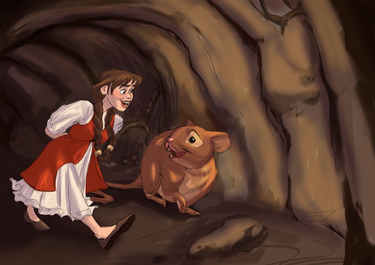 julieandherart's tweet photo. Character exploration for Thumbelina #thumbelina #myart https://t.co/ZQXAdgjrui