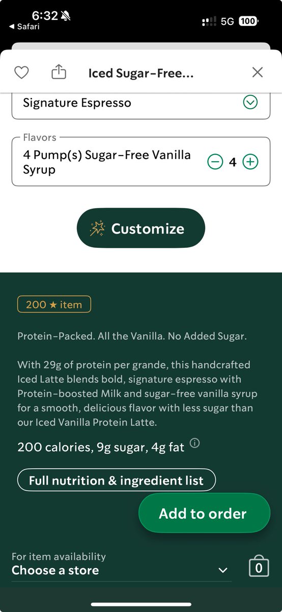 richworklife's tweet photo. We must be at peak protein, Starbucks just added options https://t.co/cLzg7OIq5j