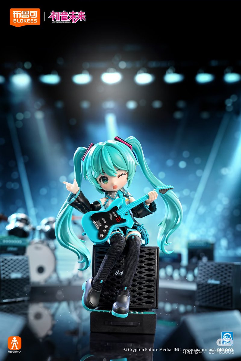 初音ミク 布鲁可 BLOKEES 绮遇版 綺遇版 可動フィギュア 1/12サイズ