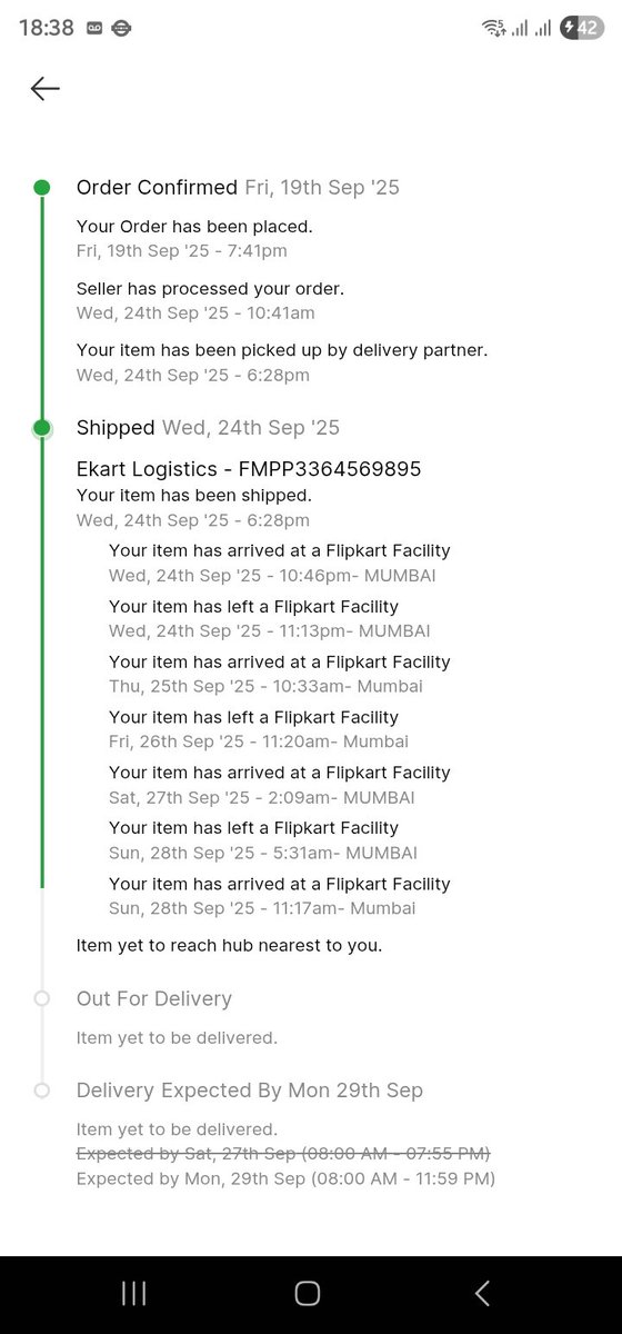 yo249199's tweet photo. @flipkartsupport @Flipkart where is my order? 
27 is u have to deliver but today also not deliver,  
Now what to do? 
Pls cancel my order , and refund my money,  because in flipkart app i can't see refund option.  
For information pfa. 
This is your big billion day. https://t.co/3uvPt7247P
