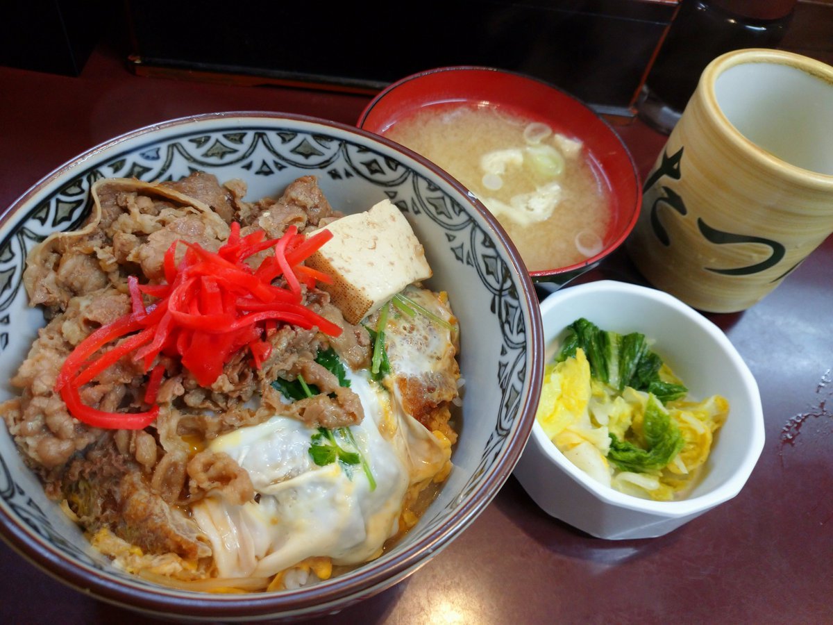 kabukiza_rakugo's tweet image. 新宿 たつ屋

かつ牛丼

#料理 #落語
