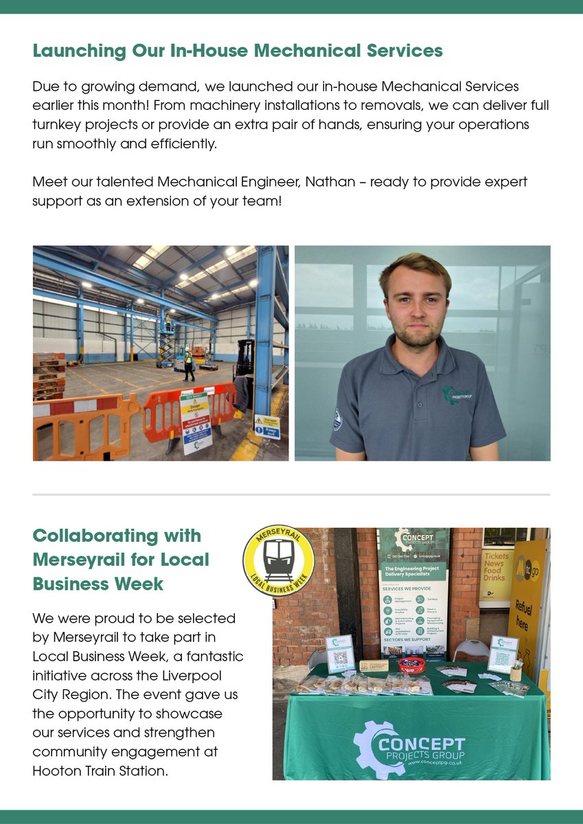 ProjectsConcept's tweet image. Fresh Off the Press: Our Q3 Newsletter Is Here! 📢 

Swipe to see how we’ve been delivering high-quality projects, supporting community initiatives, and expanding our turnkey services. 

Want our updates straight to your inbox? Sign up today! conceptpg.co.uk