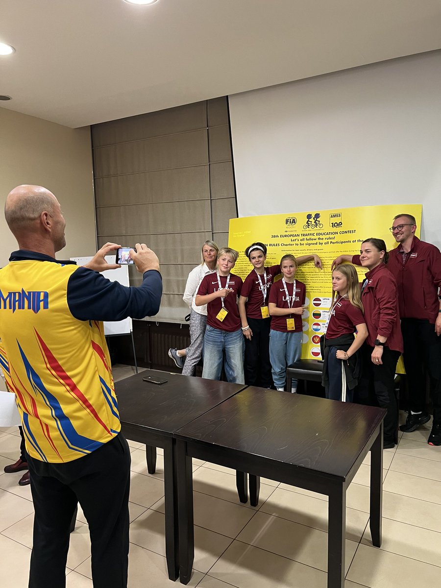 FIARegionI's tweet photo. @FIARegionI and 18 Member Clubs are currently in Belgrade for the European Traffic Education Contest 2025, kindly hosted by AMSS. 🚲🚦

The days are filled with education, competition, community-building, and fun.

#ETEC2025 #ETEC #RoadSafety https://t.co/YhblyLF82Z
