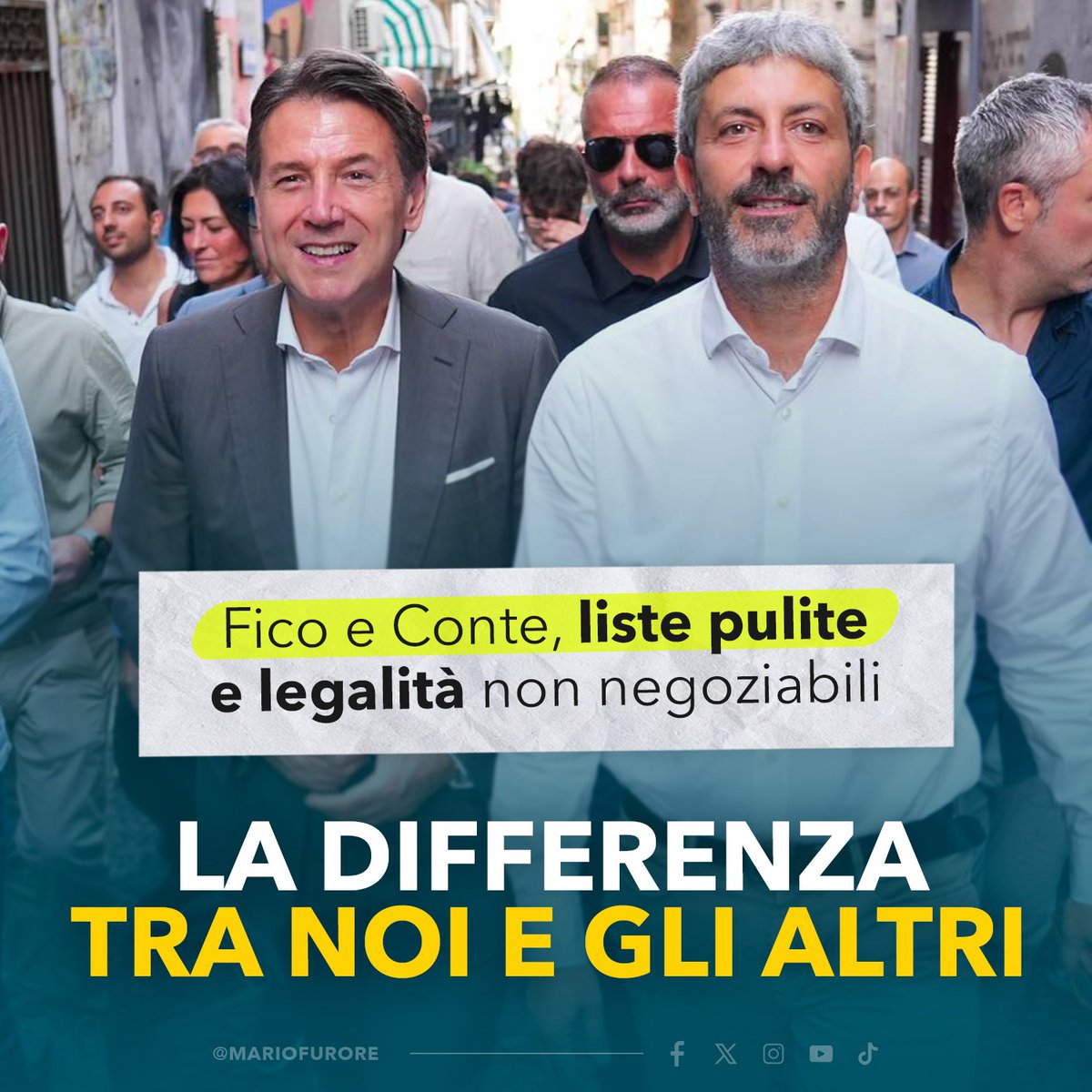 Liste pulite e legalità. Per qualcuno sono un ostacolo, per noi sono la base di partenza per fare politica. #M5S