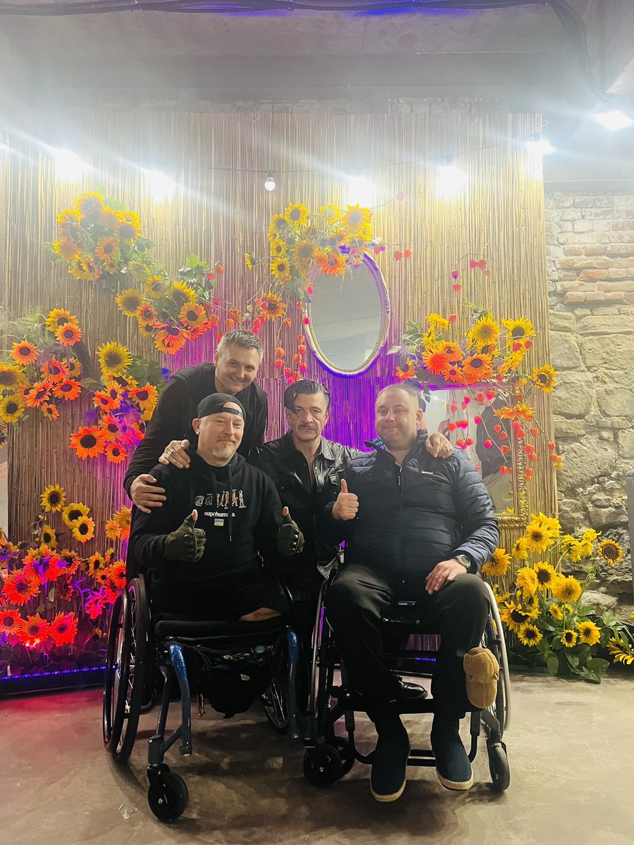 It was an honor to play for Ukrainians veterans this weekend in Lyiv and Kyiv