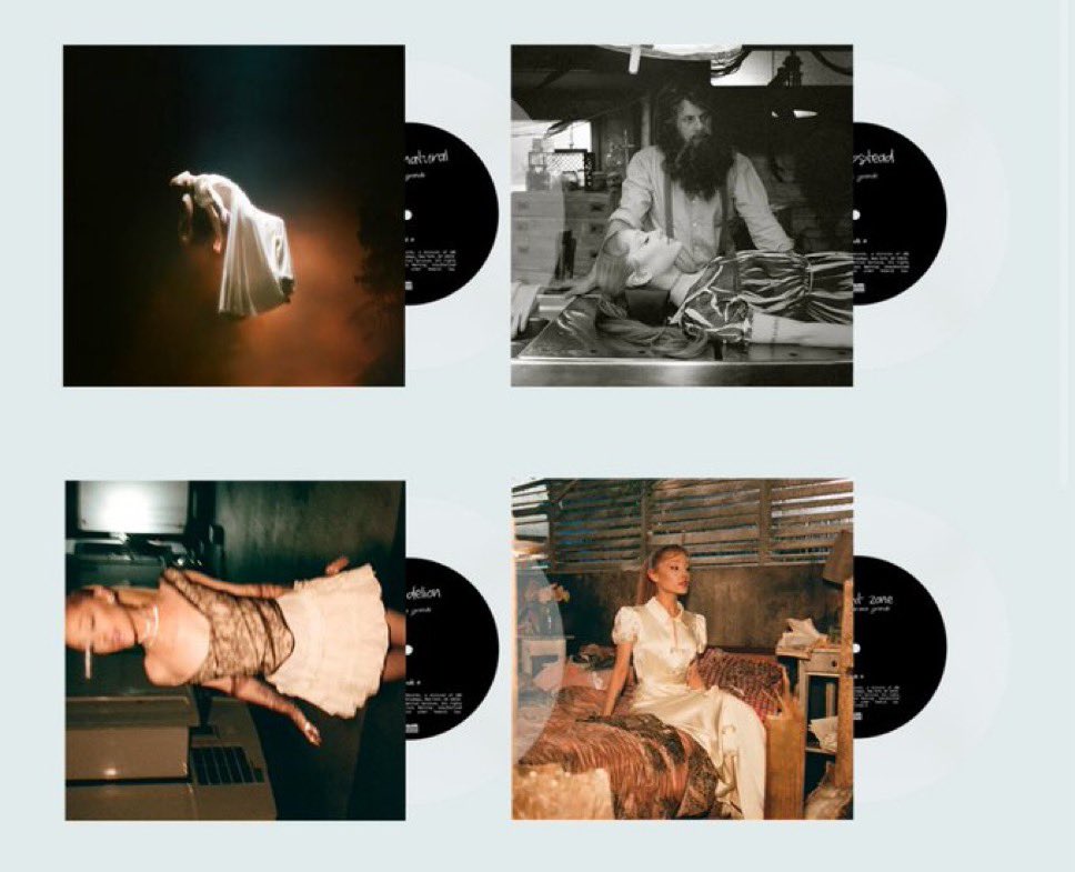 #CONCOURS Pour vous remercier de votre soutien, on organise un petit concours avec <a href="/UMusicFrance/">Universal Music FR</a> pour vous permettre de gagner les 4 vinyles 45 tours d’Eternal Sunshine🍀
CONDITIONS :
- Suivre <a href="/GrandeTourFR/">Ariana Grande France 🩵</a> &amp; <a href="/UMusicFrance/">Universal Music FR</a> 
- Rt et like ce tweet 
- @ un ami 
Bonne chance à tous🫶