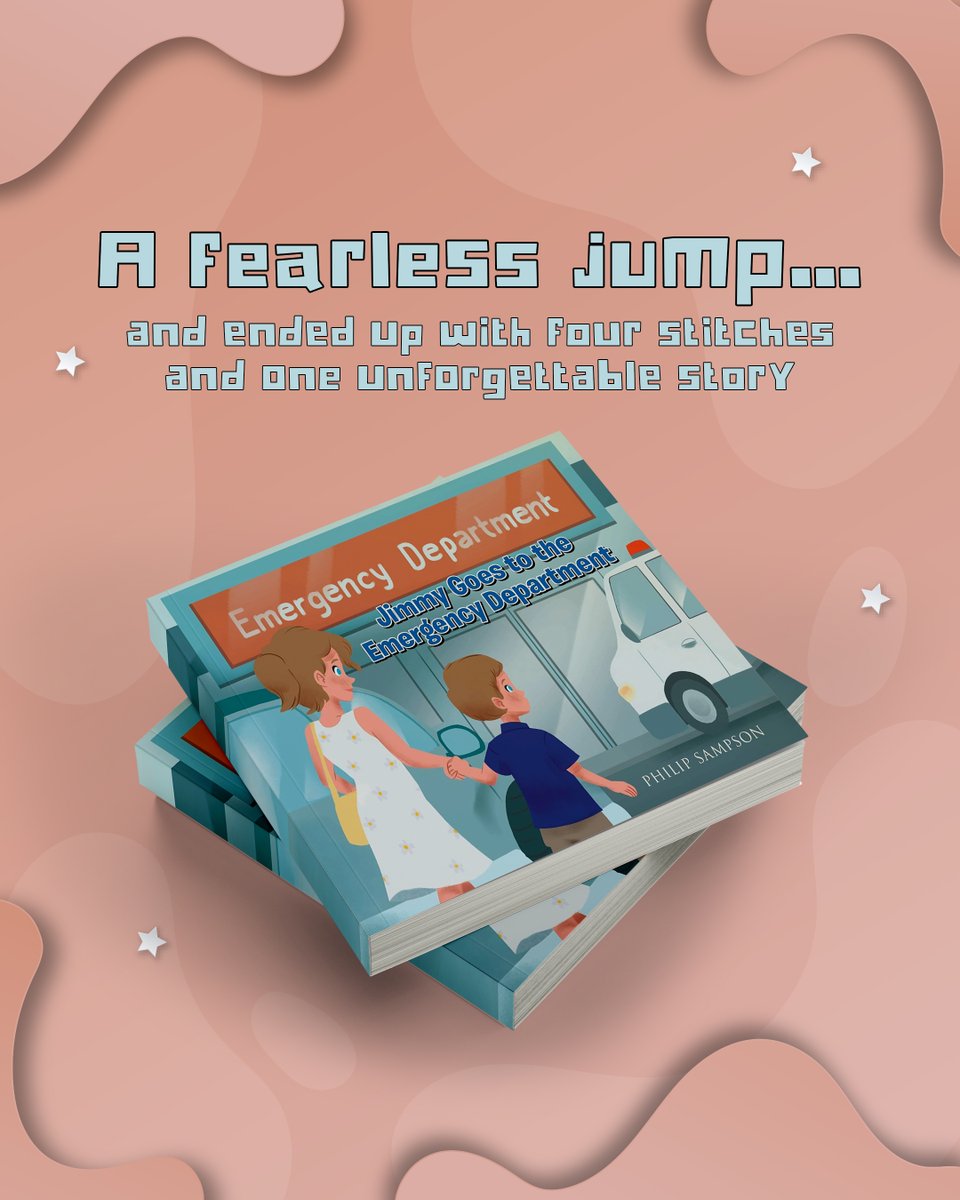 A fearless jump, four stitches, and one unforgettable story. True courage isn’t the absence of fear, it’s facing it. Give your child the gift of courage with Jimmy’s inspiring story. Tap the link: a.co/d/aKr4tBd 

#BraveKids #KidsBook #Parenting #ChildrensBook #Fearless
