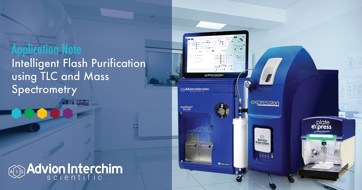 Learn how the combination of the expression® CMS, the Plate Express™ TLC Plate Reader, the Atmospheric Solids Analysis Probe (ASAP®) and the puriFlash® #FlashPurification system speeds up the synthesis, #purification and characterization of a compound. bit.ly/3pSYAtw