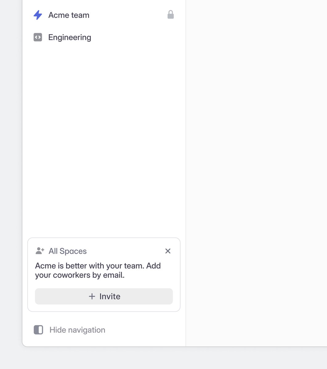 sidebar interaction 🎐