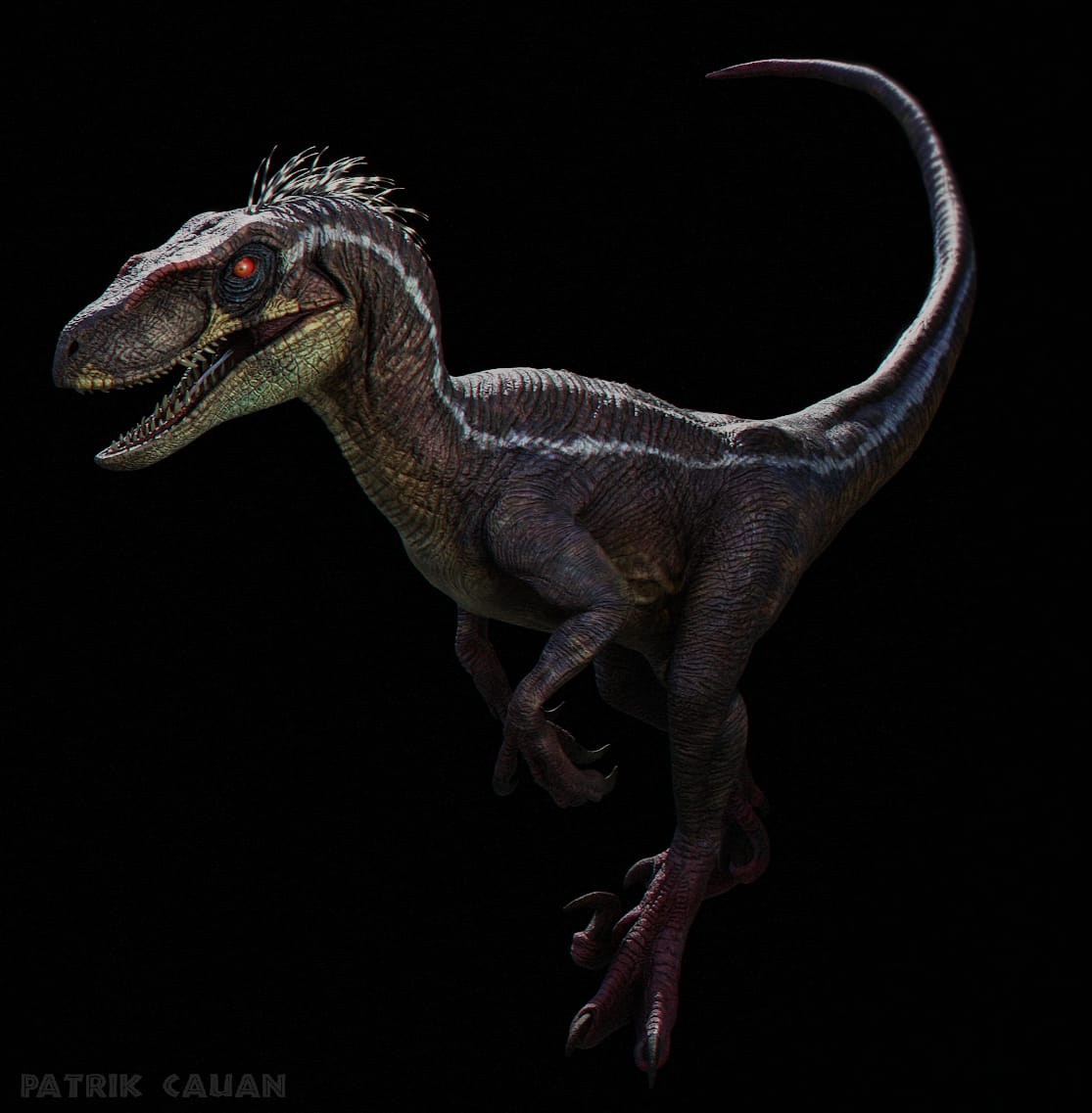 Jurassic Park 3 Velociraptor Male