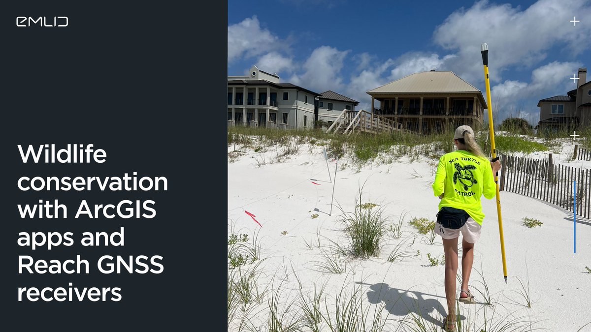 Imagine needing to find a sea turtle nest after a storm wipes out all your markers.
That’s what Kindall faced. The old tools weren’t enough, so she turned to Emlid Reach RX &amp; RS2+ and @ArcGIS tools. Results: accurate data in seconds. blog.emlid.com/monitoring-x