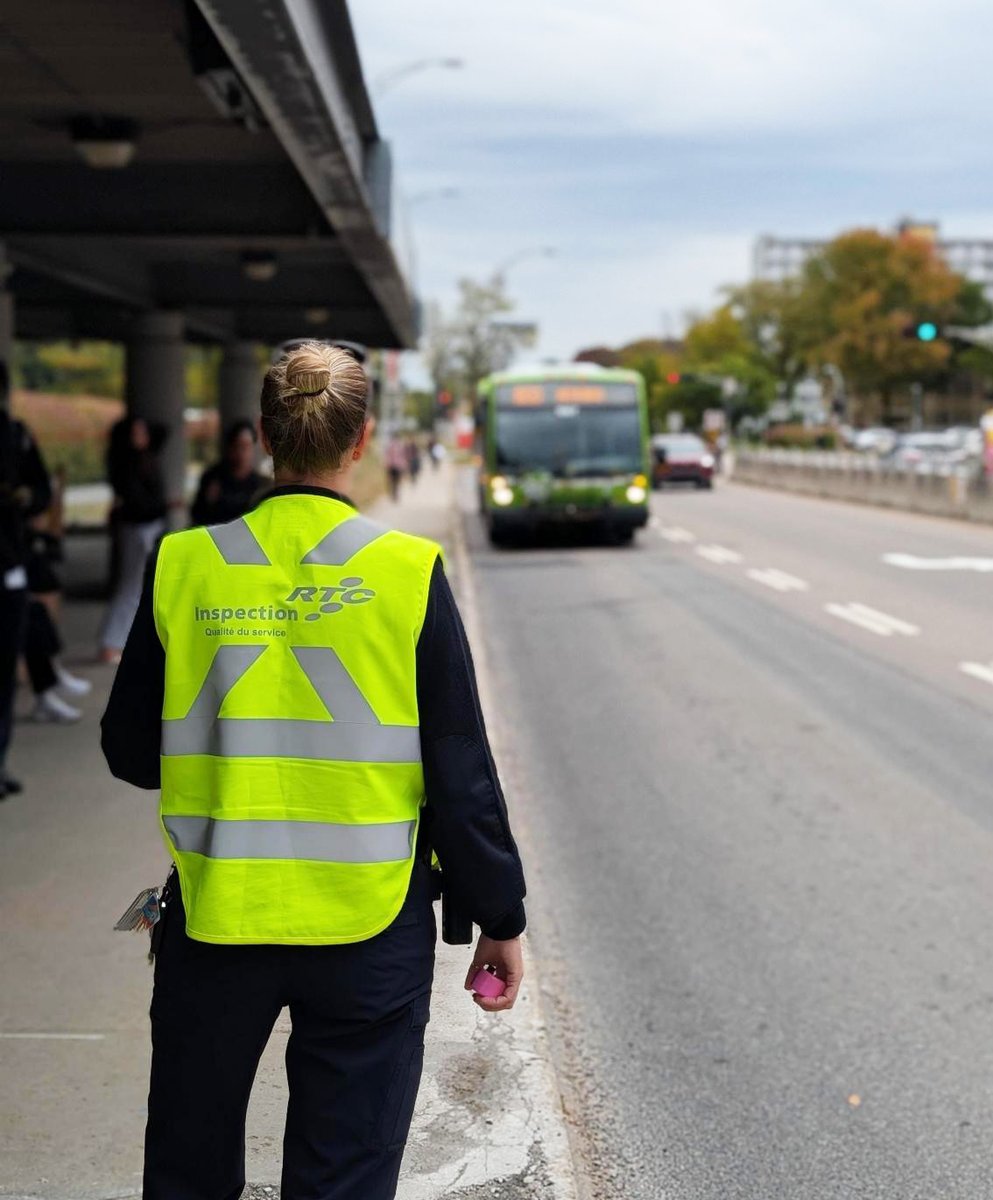Nos inspectrices et inspecteurs sont sur le réseau pour sensibiliser les utilisateurs de l'application RTC Nomade paiement. 🚍📱 Voici quelques consignes à respecter si vous utilisez cette application : rtcquebec.ca/medias/nouvell…
