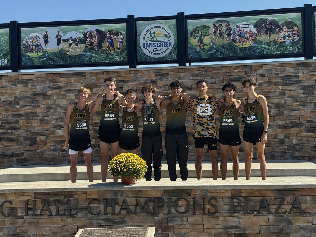 Klein Oak XC, Track & Field Booster Club tweet media