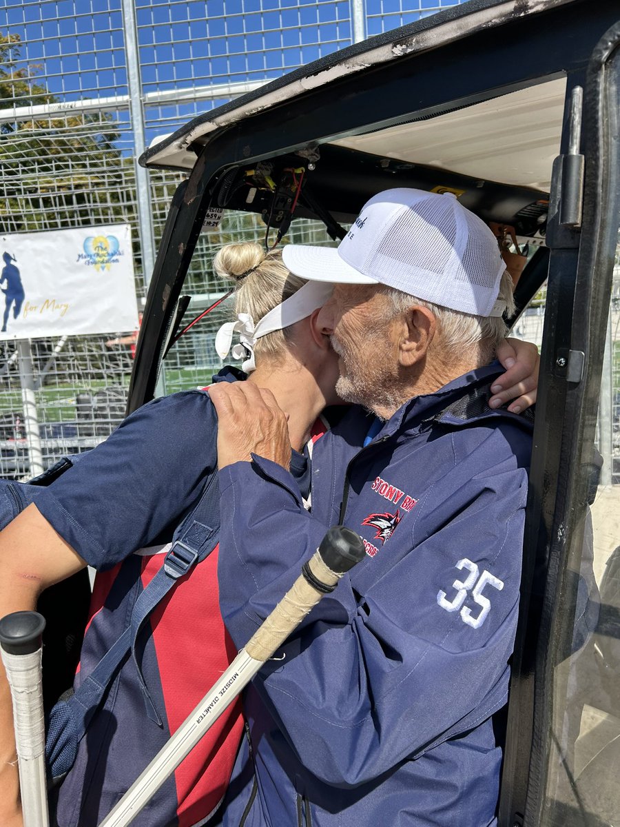 My grandfather never missed a game. He took all the film for my highlight videos. Now, he’s 85 and still sitting in the stands watching me compete at one of the highest levels. #blessed