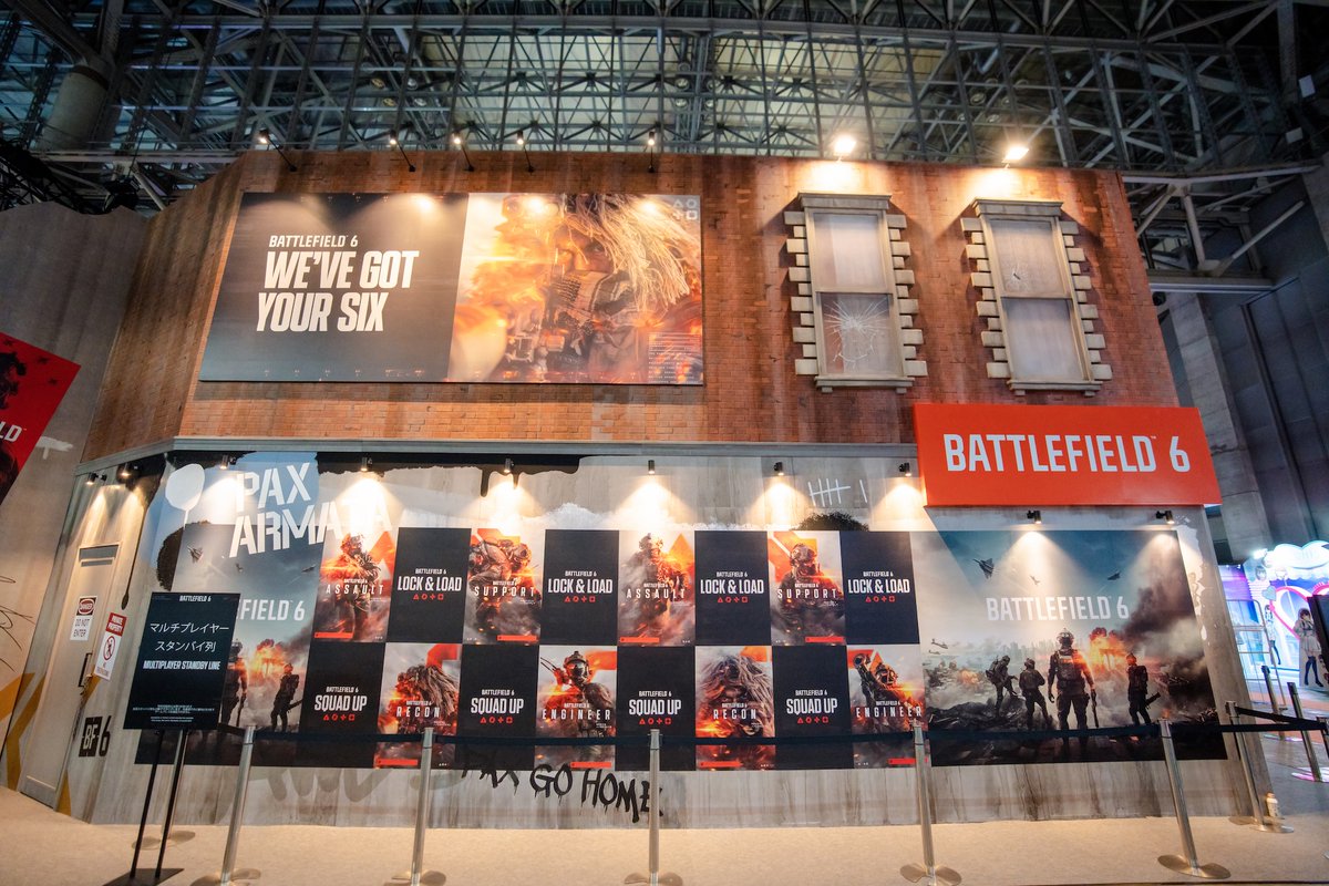 goldpriester's tweet photo. Battlefield 6: Bilder von der Tokyo Games Show 2025.
#Battlefield6 #BF6 #TGS https://t.co/HNgkQwB2UJ