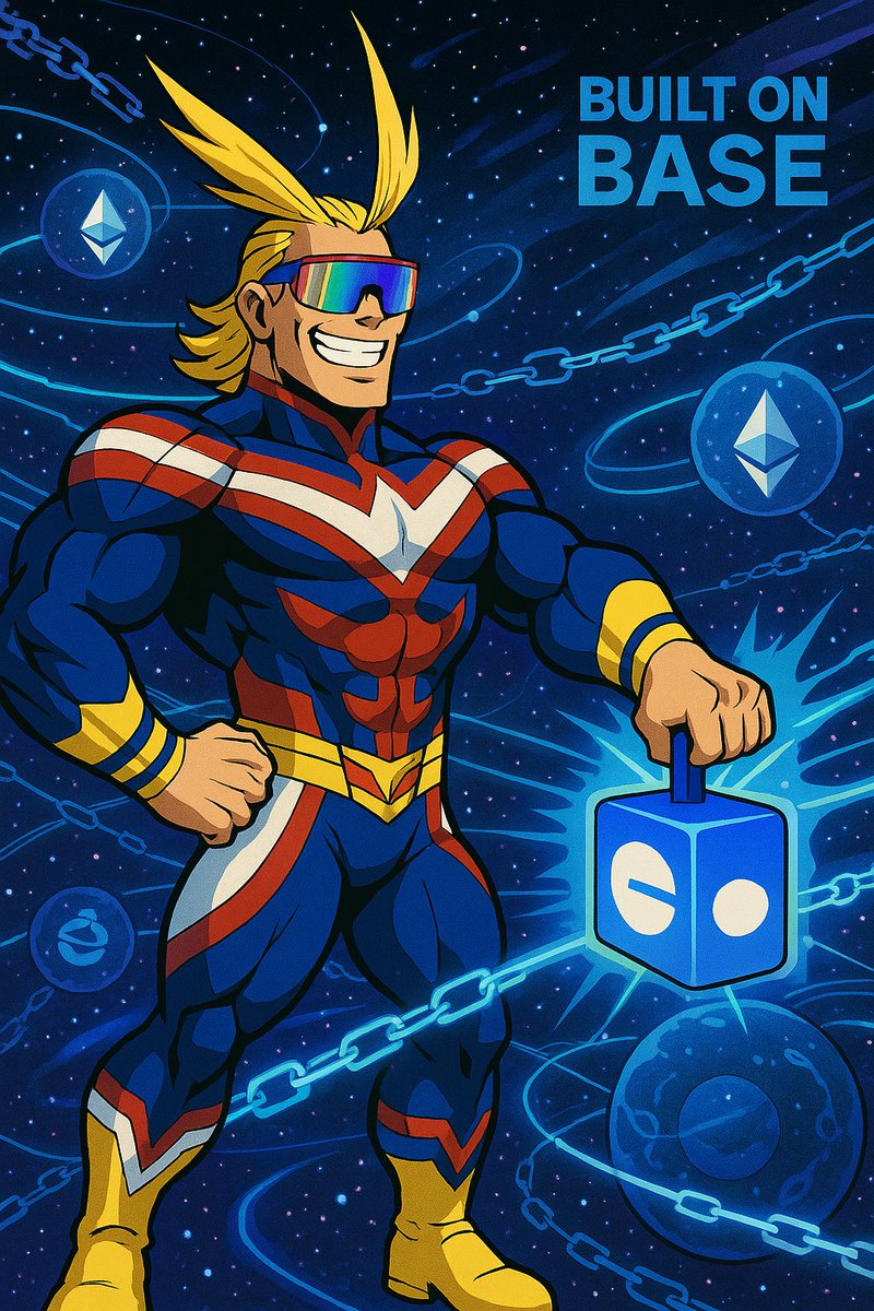 Based_AllMight's tweet image. GM 🌞🟦

TRENCHERS, STAND TALL! 💪⚡
The grind never ends, the chain never breaks.

Clock in, power up, and push forward — because we are BUILT ON @BASE! 🌌🔥

@gemsofbase | #BuiltOnBase | #WAGMI