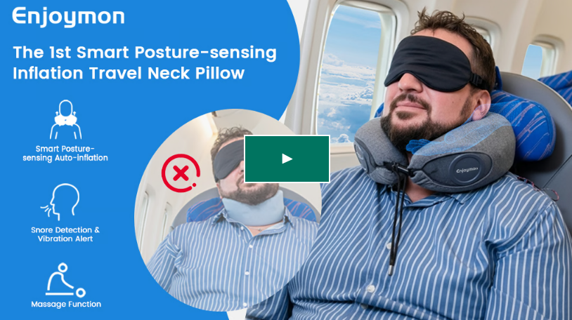 GoBuzzM's tweet photo. The 1st Smart Posture-sensing Inflation Travel Neck Pillow

https://t.co/BvahLKKdlz

#SmartPillow #PostureSensing #TravelComfort #NeckPillow #SnoreDetection #VibrationAlert #MassagePillow #SkinFriendly #InflationTechnology #ChargingOperation #OfflineFunctions #TravelEssentials https://t.co/HLk1fOd1lj