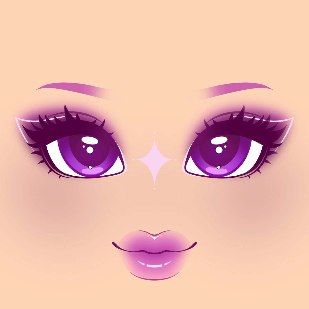 Luvsrxri's tweet image. What do y’all think ?✨

#art #robloxface