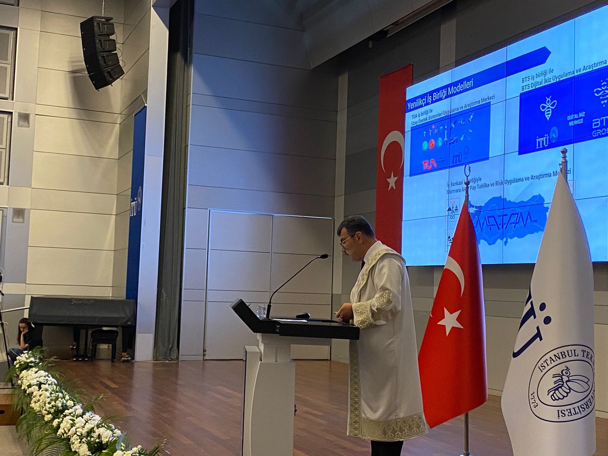Kaymakamımız Ömer Kalaylı, İstanbul Teknik Üniversitesi(İTÜ) 2025-2026 Akademik Yılı Açılış Töreni'ne katıldı.

📍İTÜ Süleyman Demirel Konferans Salonu