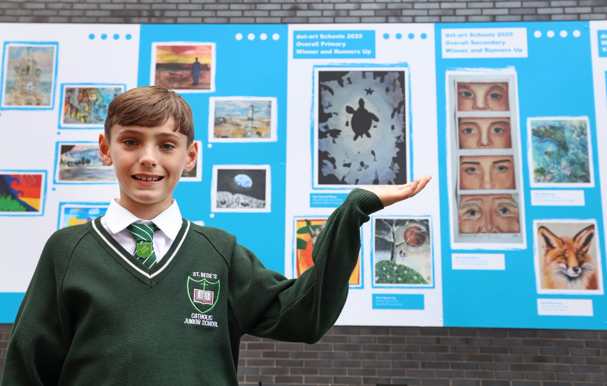 Liverpool_ONE's tweet image. We’re so excited to welcome the dot-art Schools exhibition to Liverpool ONE! 🎨
 
Pop by School Lane next time you’re here and see the brilliant creativity of the next generation on show in the heart of the city ✨

liverpool-one.com/whats-on/dot-a…