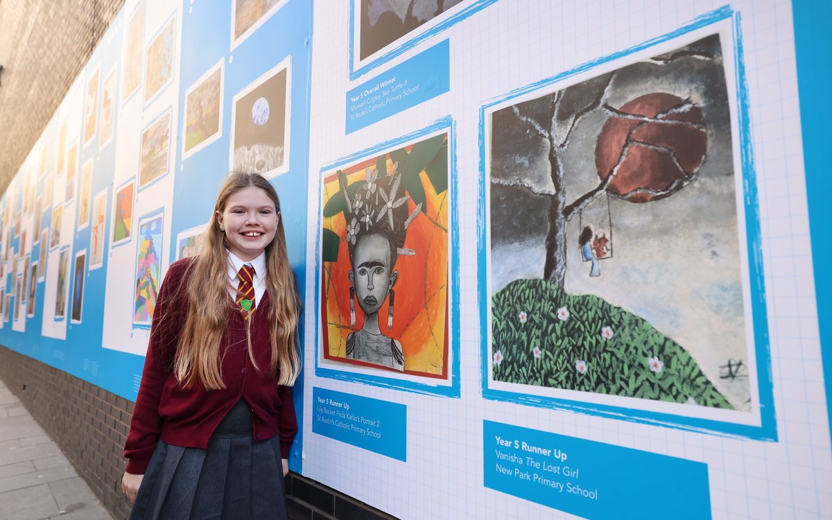 Liverpool_ONE's tweet image. We’re so excited to welcome the dot-art Schools exhibition to Liverpool ONE! 🎨
 
Pop by School Lane next time you’re here and see the brilliant creativity of the next generation on show in the heart of the city ✨

liverpool-one.com/whats-on/dot-a…