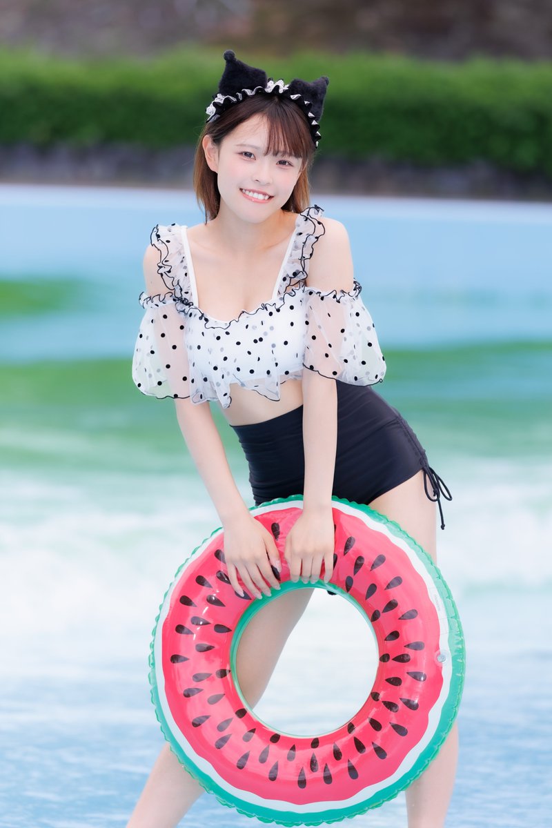 osakabuffaloes's tweet image. スイカの浮き輪が良いアクセントに🍉🍉🍉

夏らしい感じの写真に😄

菅原にこ @nico_sugawara  さん 

KANSAI POOL HOLIC with京都下鴨茶論

2025.9.28

事務所様掲載許可済み

#関西プールホリック
#チャンス撮影会
#菅原にこ
#イロハサクラ
