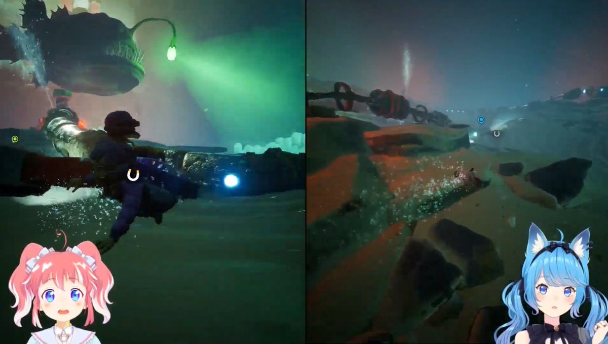 Vespirman's tweet image. 海洋恐怖症のあんこちゃん大丈夫なんかこれ🐟 #そやんこ