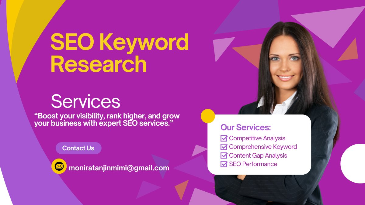 moniratanjin's tweet photo. 🚀 Want to grow your YouTube channel &amp; get more views?
I’m a YouTube SEO Specialist helping creators &amp; businesses rank higher, reach global audiences, and build real brands.
📩 DM me today to start growing!
#YouTubeSEO #YouTubeGrowth #YTSEO #ChannelOptimization #GrowOnYouTube https://t.co/x8FLJVQpD7