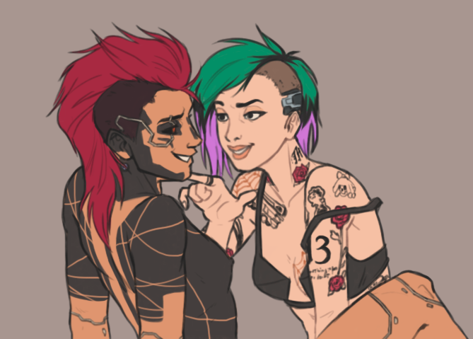 I like it with no shading and no bg too