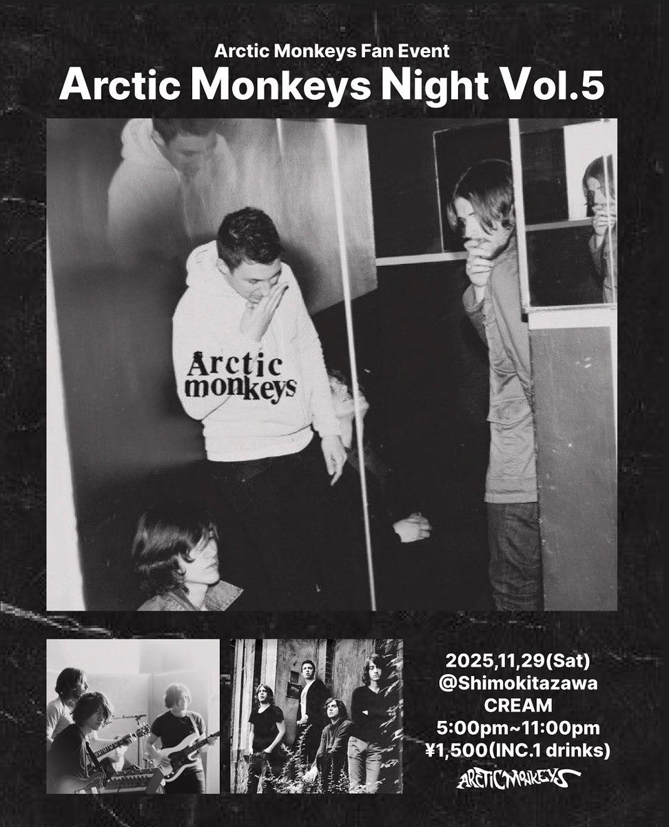 Arctic Monkeys Night →Next...3/7 tweet media