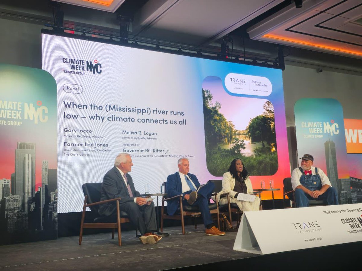 Finalizó la Semana del Clima de Nueva York 2025, uno de los encuentros más importantes a nivel mundial sobre acción climática.

🙌Estuvimos presente un año más, con un objetivo muy especial: llevar el modelo de la Semana del Clima Rosario hasta Nueva York.