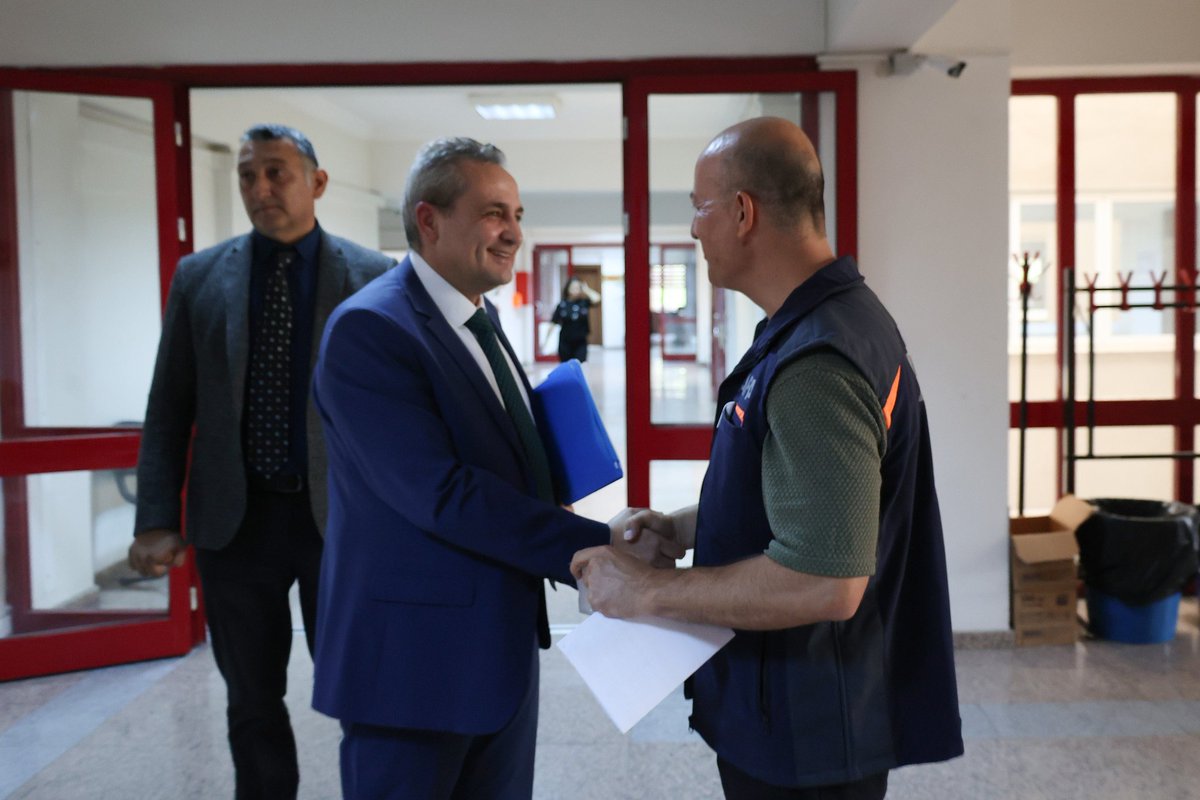 Aydın Valisi Sn. Yakup Canbolat başkanlığında düzenlenen İl Afet Risk Azaltma Planı (İRAP) Değerlendirme Toplantısı'na, Başkanımız Anıl Yetişkin'i temsilen Başkan Yardımcımız Derya Tıkır ve Afet İşleri Müdürümüz Bülent Alpdoğan katıldı.