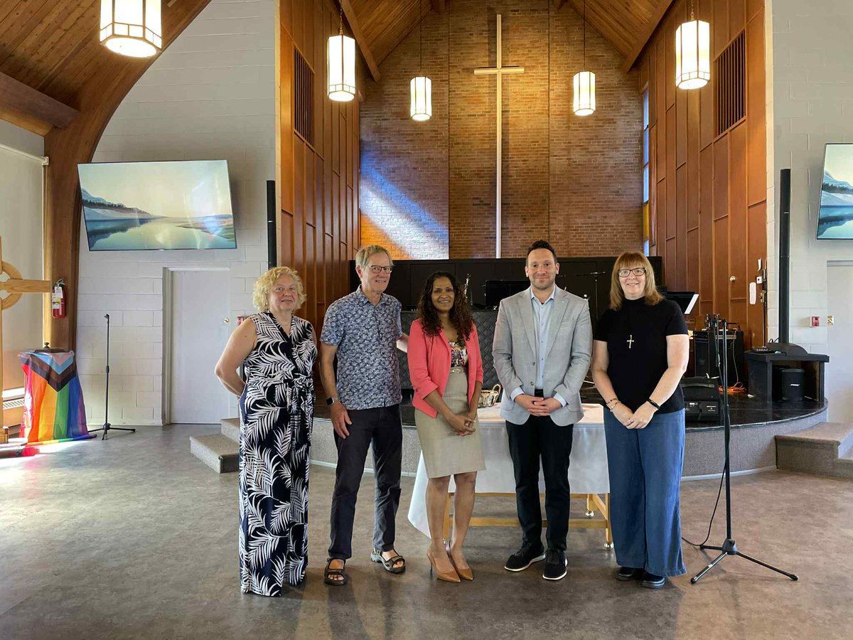 assumption_u's tweet image. Thank you to the our friends at the University Community Church for hosting the blessing service to mark the beginning of the academic year for our campus. A special thanks to Rev. Shalini Sankarlal and her team for leading the service and for their warm welcome.
